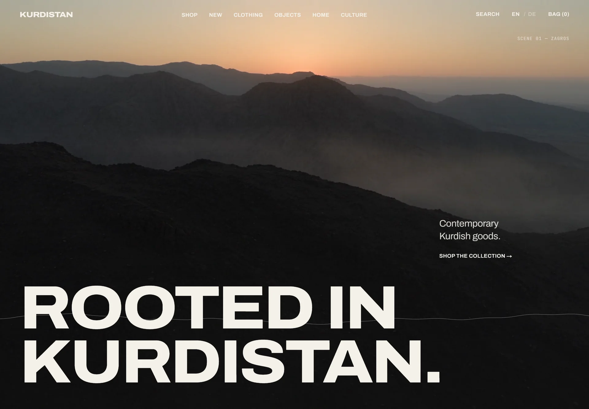 KurdistanShop – Website-Vorschau
