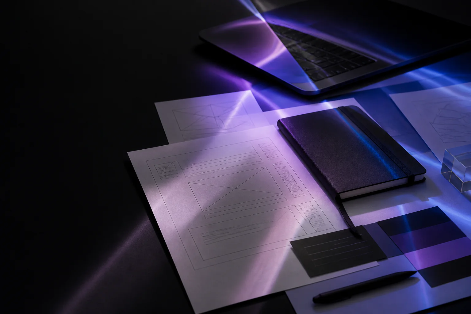 Webdesign & Strategie – visuelle Projektstudie